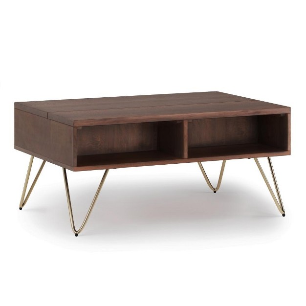 Simplihome Small Lift Top Coffee Table Hunter