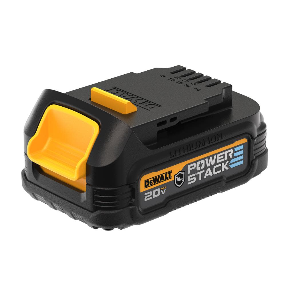 DEWALT 20V MAX DEWALT POWERSTACK Oil Resistant Compact Battery ;