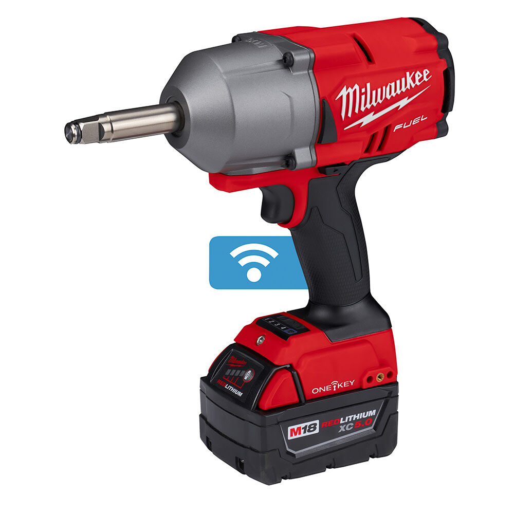 Milwaukee M18 FUEL Ext. Anvil Controlled Torque Impact Wrench with ONE-KEY Kit 2769-22 from Milwaukee