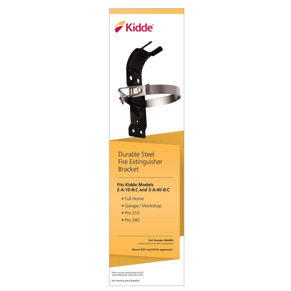 Kidde Multiple Use Fire Extinguisher Mount for 4 and 5 lb. A:B:C Fire Extinguishers 21030938