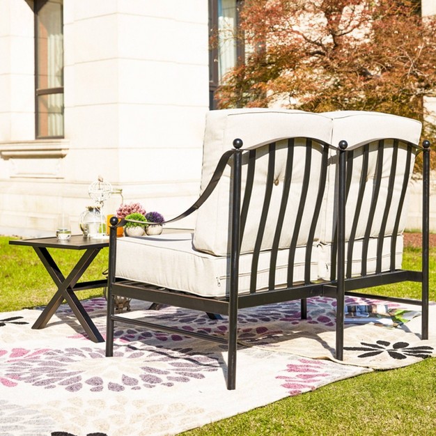 2pc Outdoor Conversation Set Patio Festival