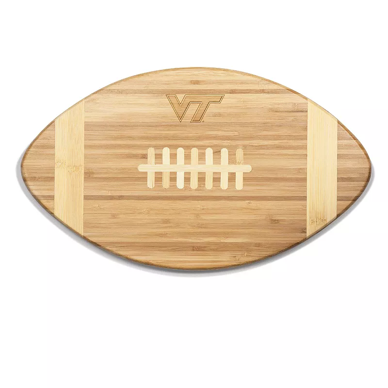 Virginia Tech Hokies Touchdown Football Cutting Board Serving Tray