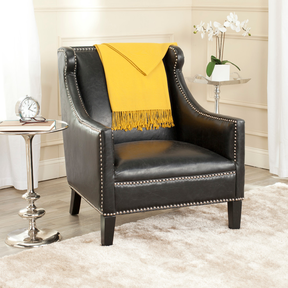 Mckinley Club Chair   Transitional   Armchairs And Accent Chairs   by HedgeApple  Houzz