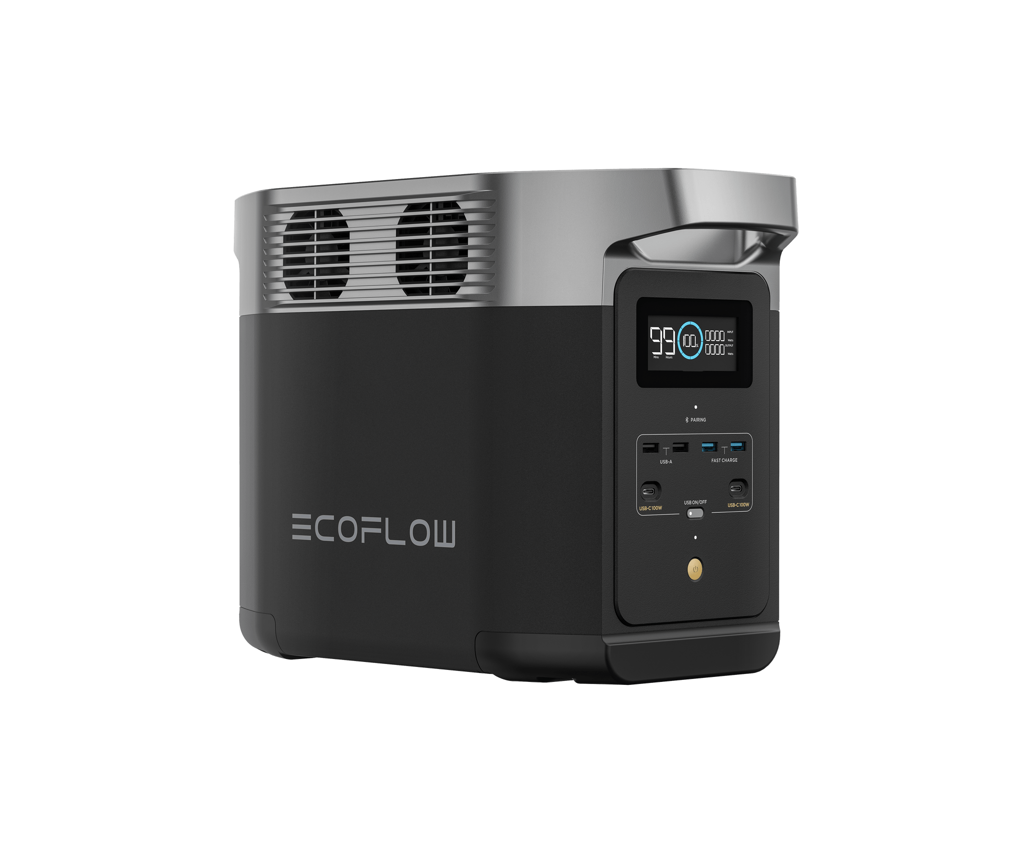 EcoFlow DELTA 2 Portable Power Station - Fast Charging, Solar Generator for Home Backup Power, Camping & RVs