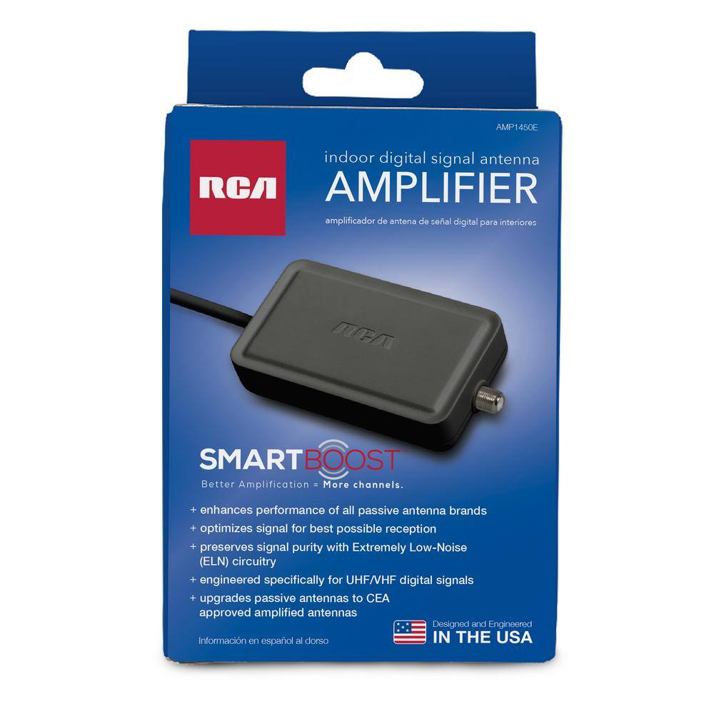 RCA Universal Digital Amplifier for Indoor Antenna AMP1450Z