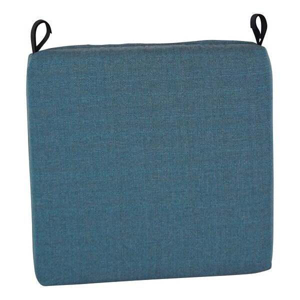 20-inch by 19-inch Premium Woven Olefin Indoor/Outdoor Chair Cushions (Set of 4) - 20 x 19