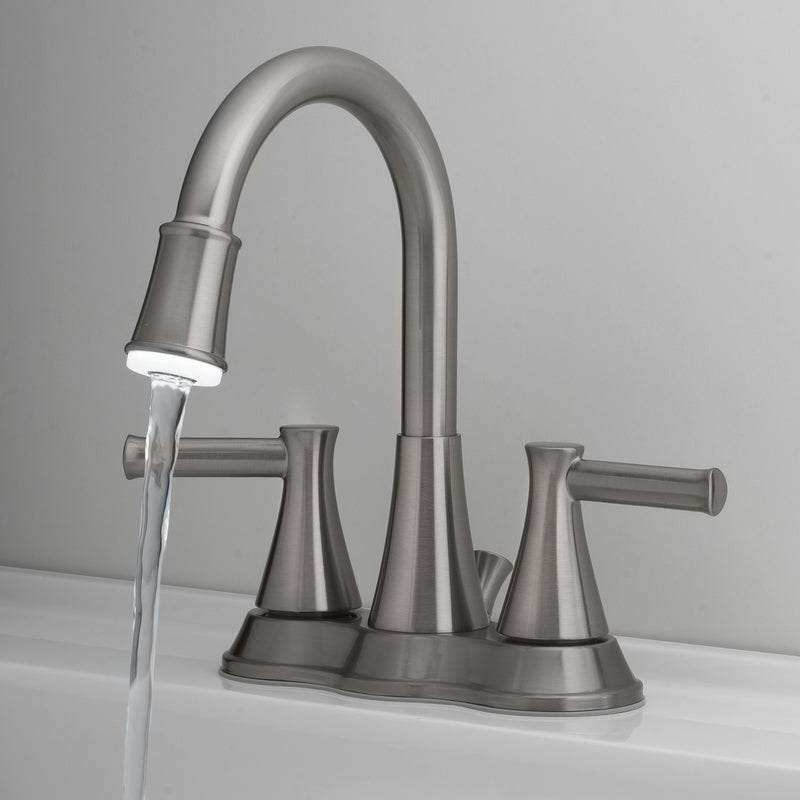 DORIA 2HND LED FAUCET BN