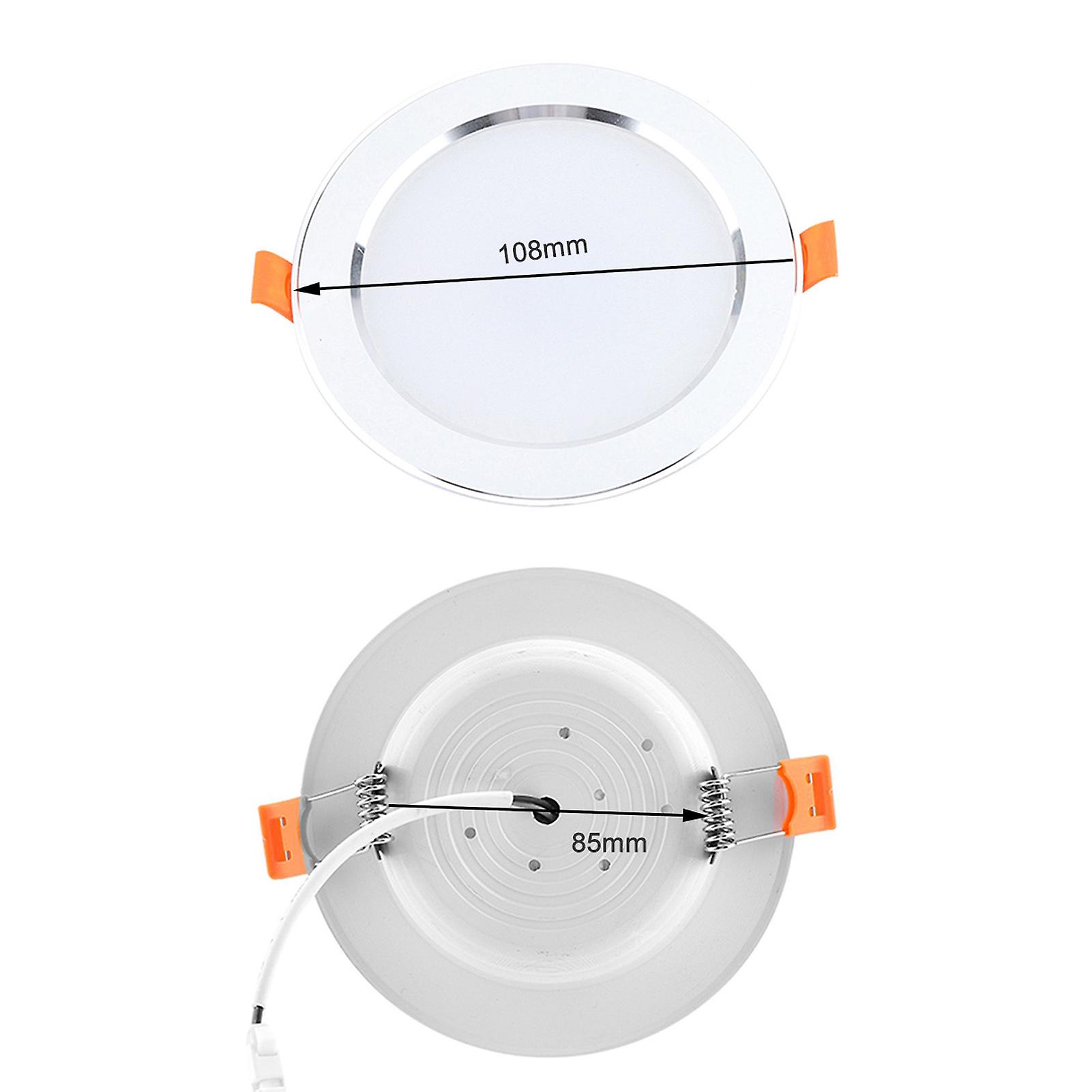 Led  Panel Light ，7w Sensor Ceiling Recessed Lighting Human Body Motion Sensor Light  For Domestic Kitchen Bathroom  Ac85-265v[7w]