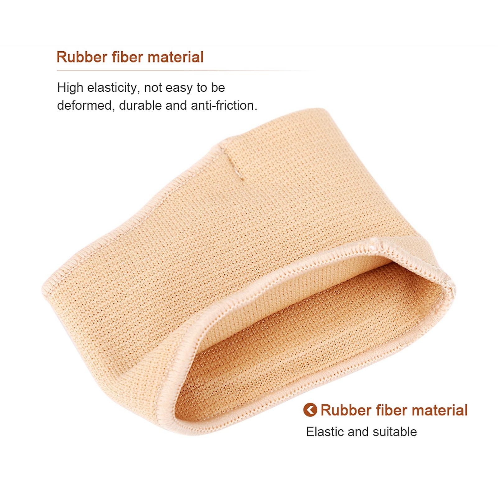 Gel Toe Sleeve Metatarsal Pain Relief Forefoot Shock Pressure Relief Protection Feet Care L