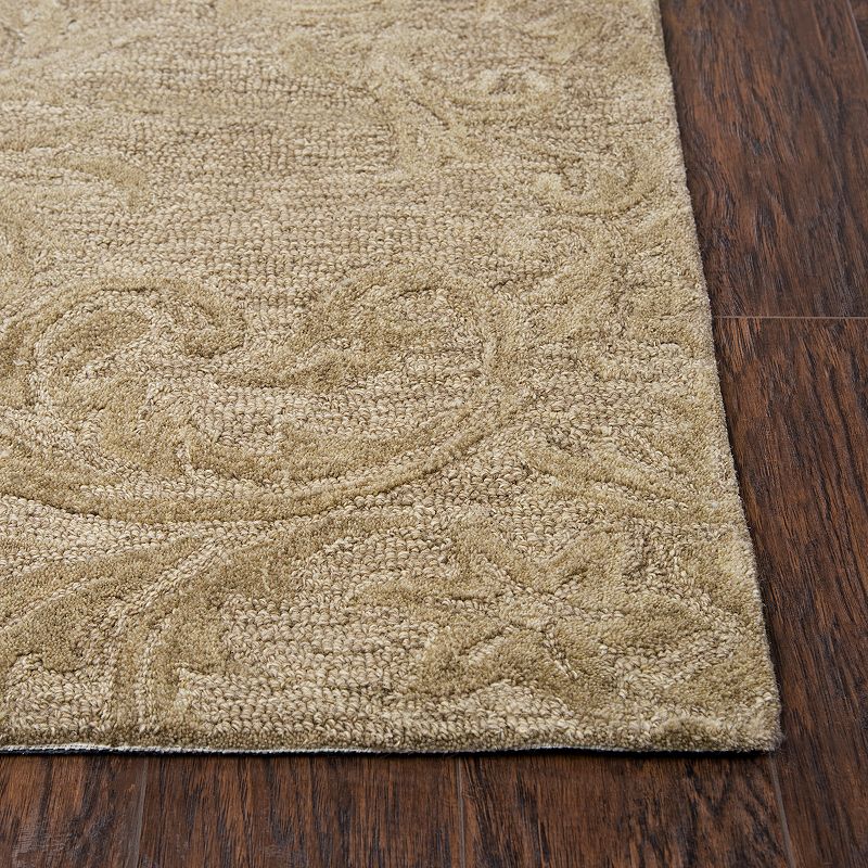 Rizzy Home Fifth Avenue Casual Damask Floral Rug