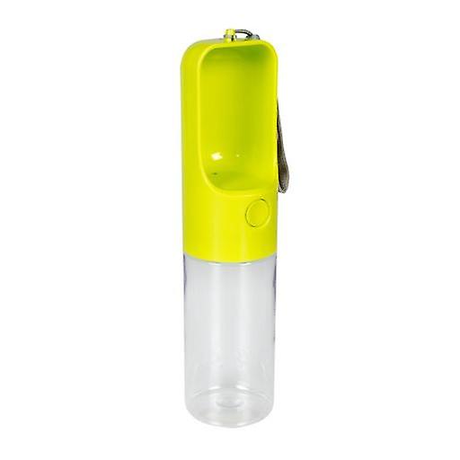 Duvo Plus Yellow Travel Water Bottle for Dogs (Dogs ， Bowls， Feeders and Water Dispensers)