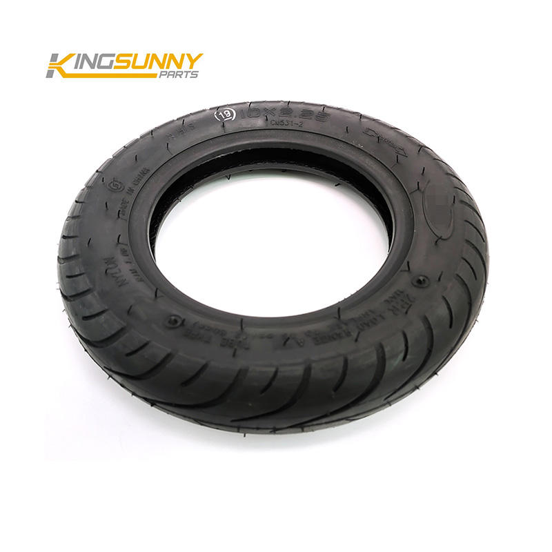 Factory Cheap Price 10*2.25 Inch Outer Tubeless Tire For Electric Scooter Parts Accessories