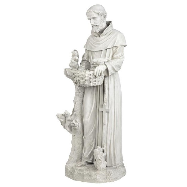 Design Toscano Nature x27 s Nurturer St Francis Sculpture