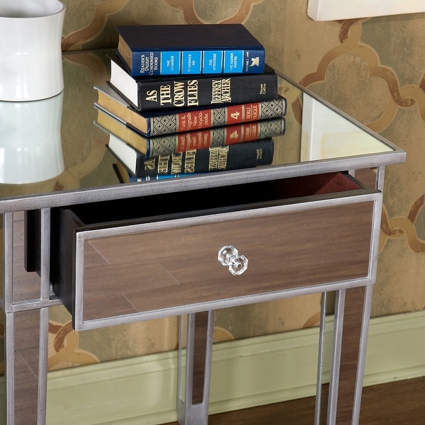 SEI Furniture Olivia Mirror Side End table