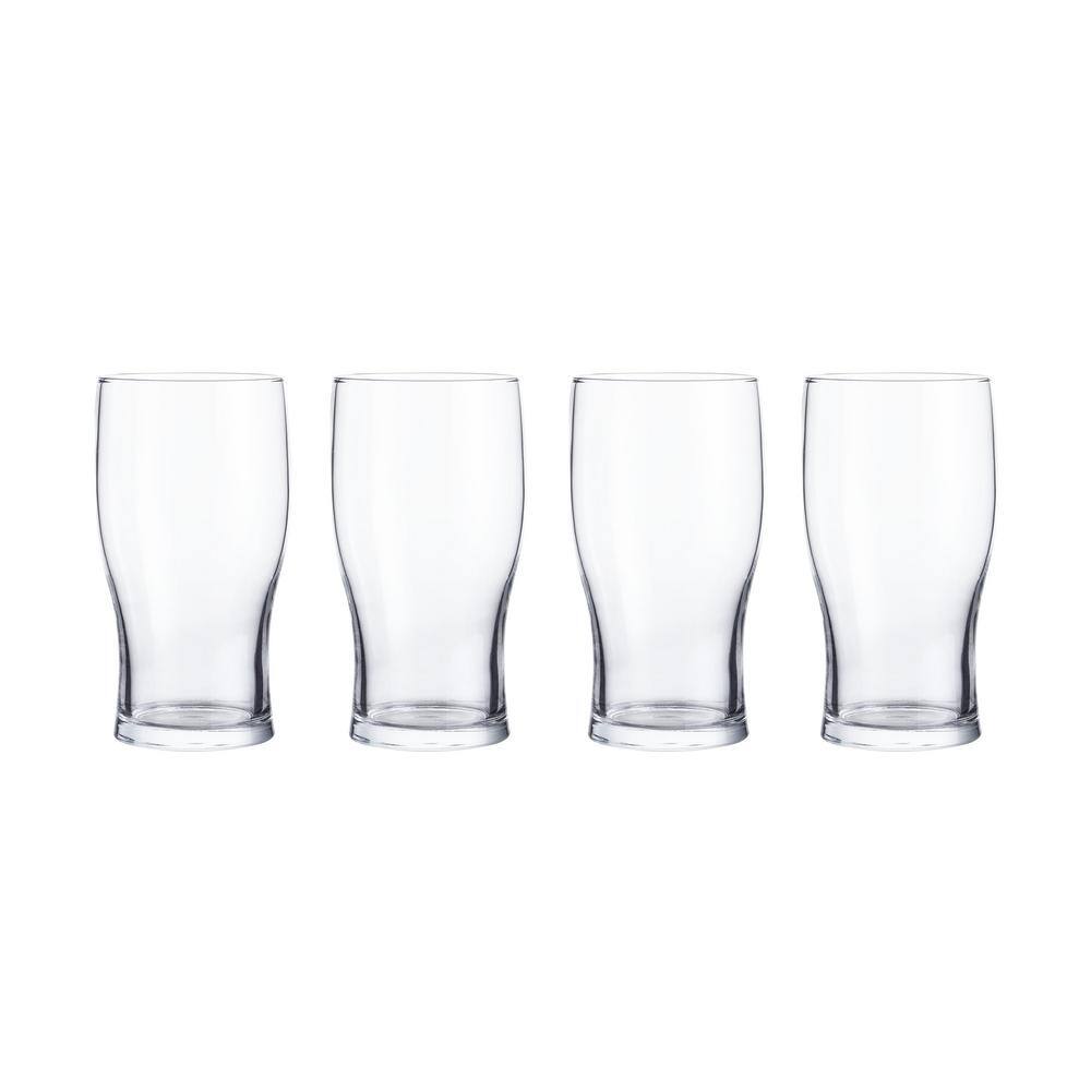 StyleWell 19.5 oz. Pint Beer Glasses (Set of 4) P7784