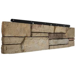 Boral 8 in. x 36 in. Versetta Stone Corner Ledgestone Plum Creek Siding (6-Bundles per Case) 4210580