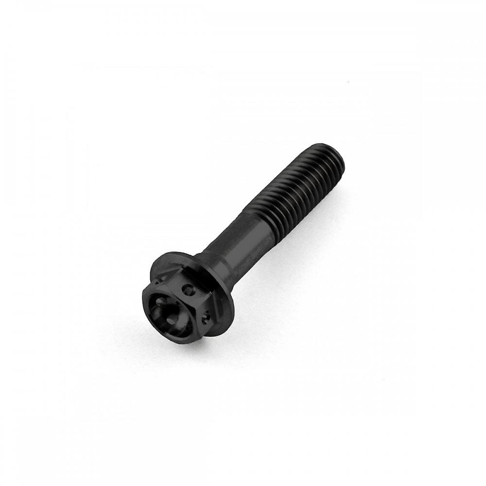 Racebolt Titanium Race Drilled Hex Head Bolt M8 X 1.25mm X 40mm Black