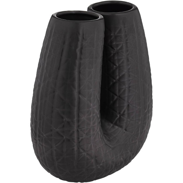 High U shaped Decorative Vase