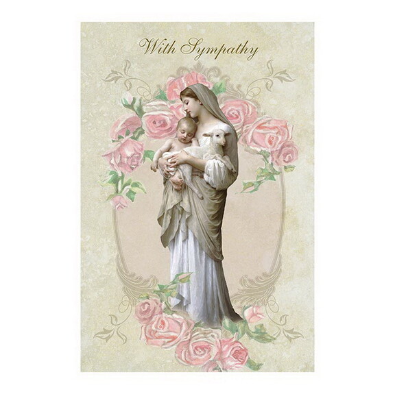 Alfred Mainzer N0266 Greeting Card   With Sympathy