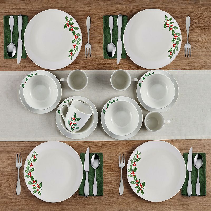 Studio Nova Holiday Cheer 16-pc. Dinnerware Set