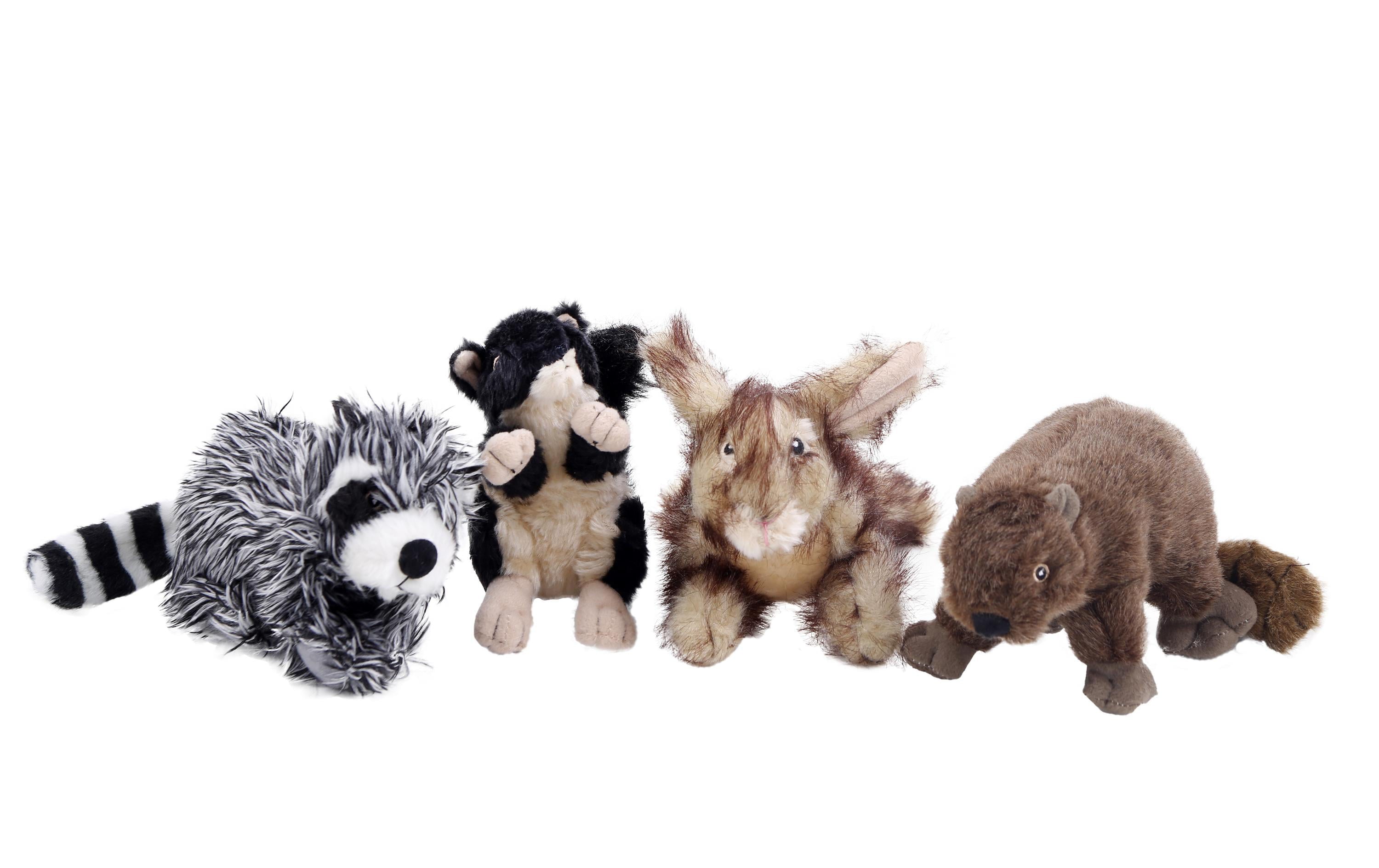 Hartz Nature's Collection Animals Plush Dog Toys， Large (style may vary)