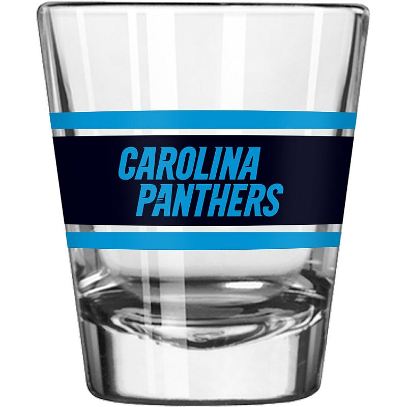 Carolina Panthers 2oz. Stripe Shot Glass