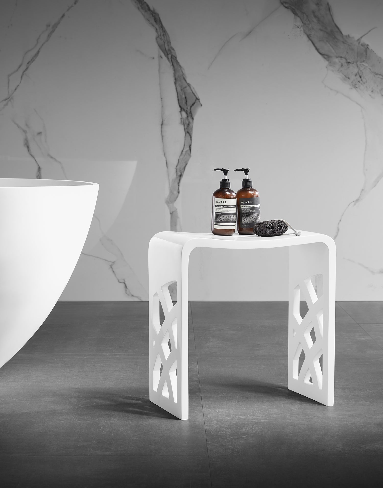 BARstone Shower Stool