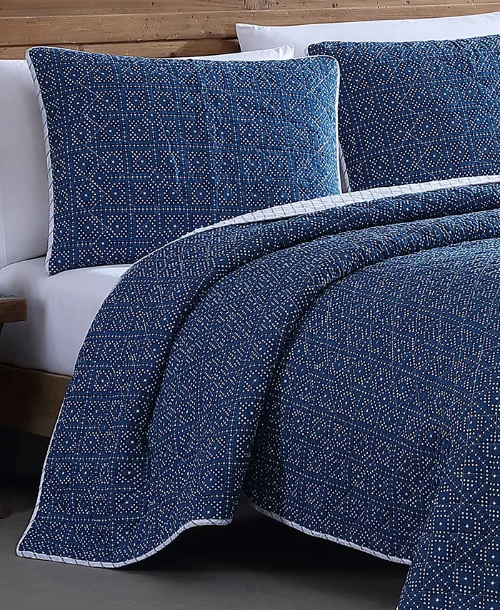 Wrangler CLOSEOUT! Hamilton Cotton Reversible 3 Piece Quilt Set， Full Queen