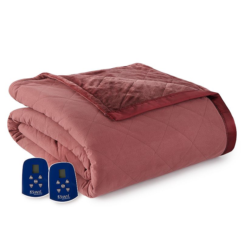 Micro Flannel? Ultra Velvet Heated Blanket