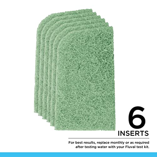 Fluval 307/407 Phosphate Remover Pad， Replacement Aquarium Canister Filter Media， 6-Pack