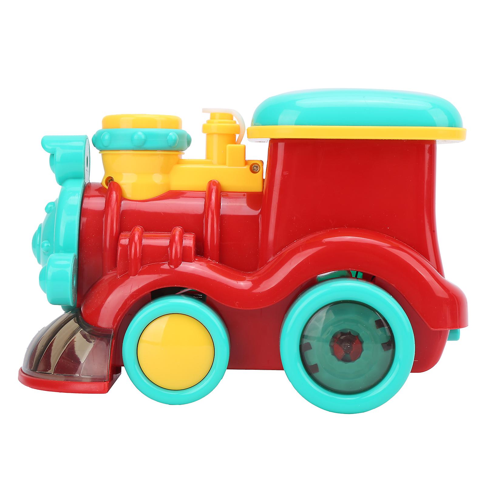 Automatic Bubble Blower Universal Electric Plastic Bubble Train Machine For Children Kid