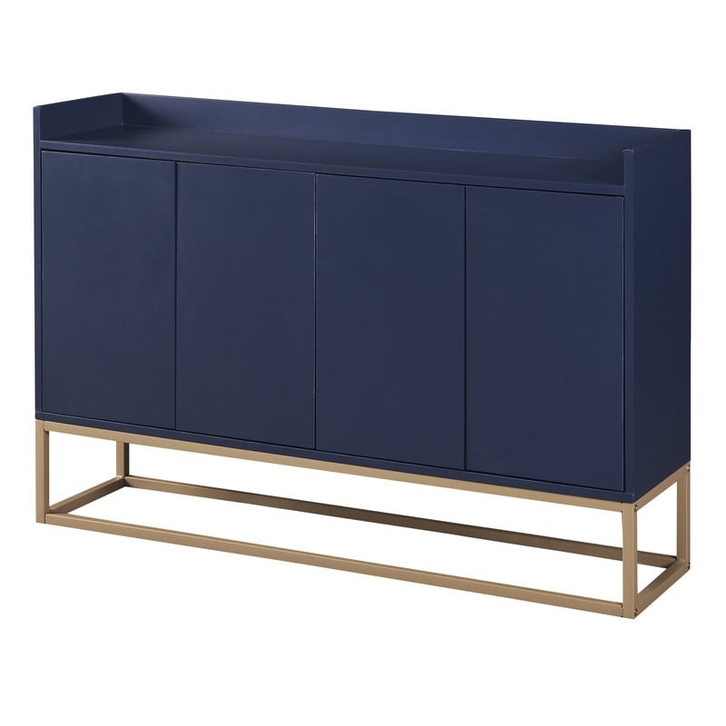 Elegant Sideboard Buffet Storage Cabinet with 4 Doors