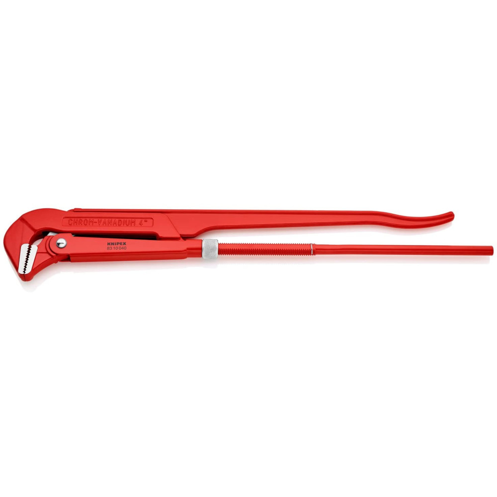 Knipex Pipe Wrench 90 Degree Angled 750 mm Swedish Pattern