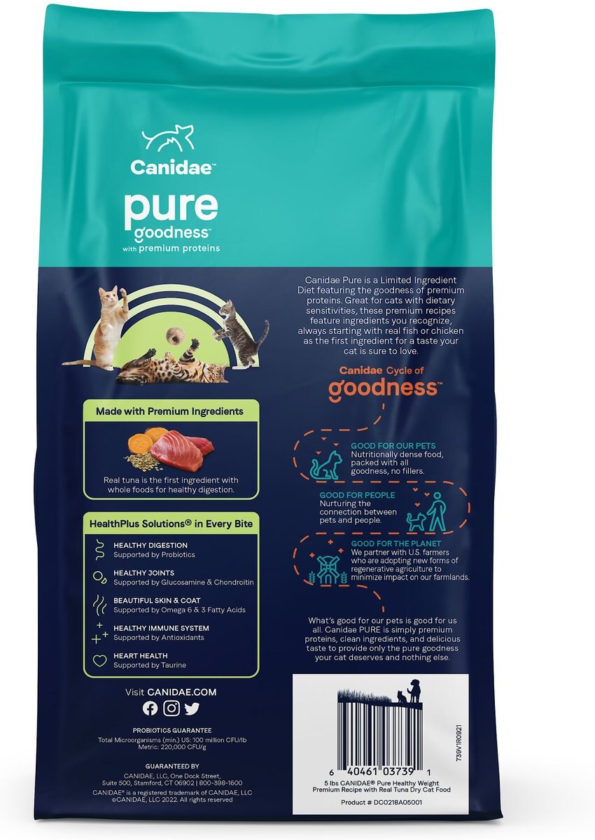 CANIDAE Grain-Free PURE Limited Ingredient Salmon Recipe Dry Cat Food