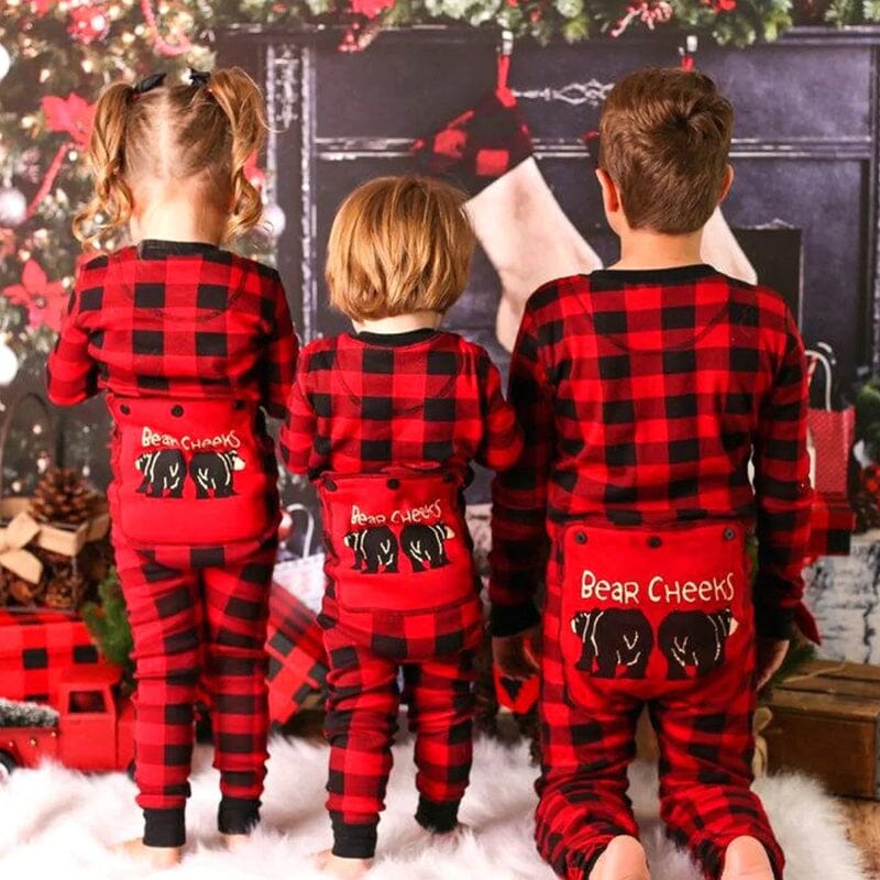 Plaid Home Pajamas Onesuit