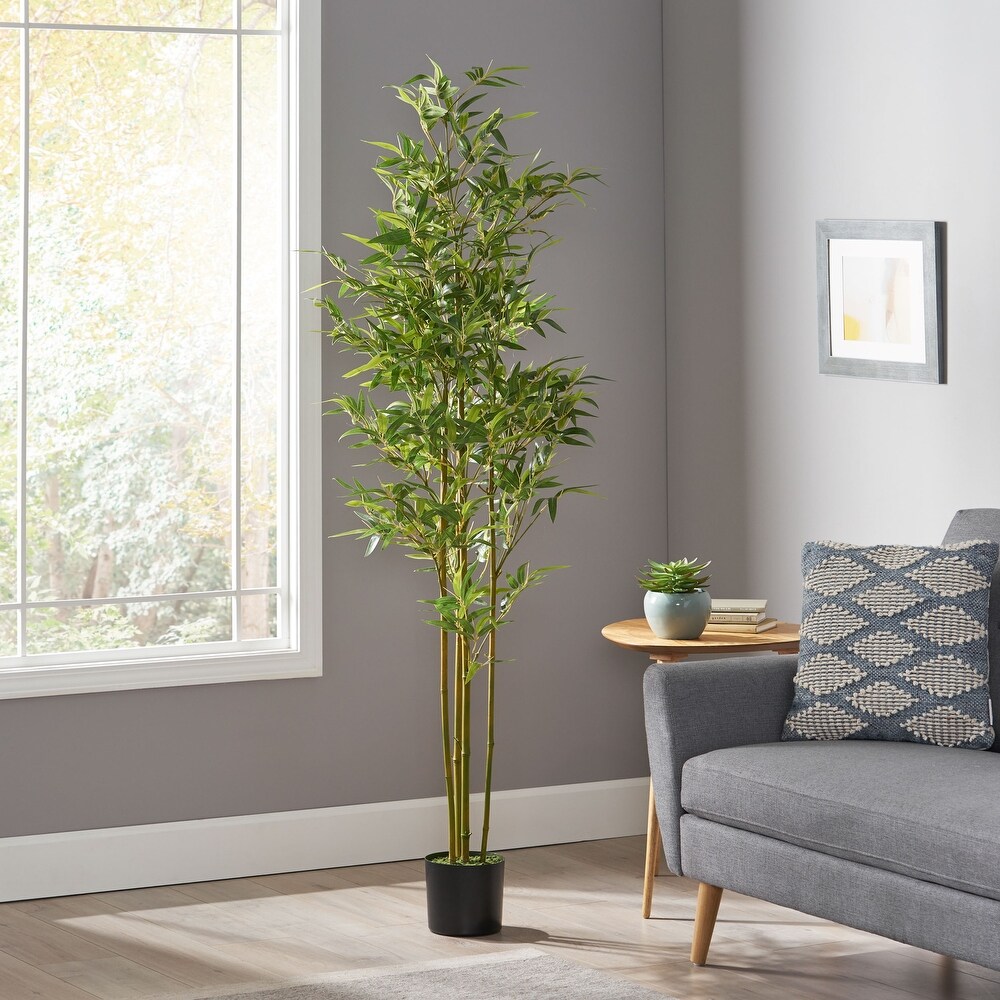 Soperton Artificial Tabletop Bamboo Plant by Christopher Knight Home