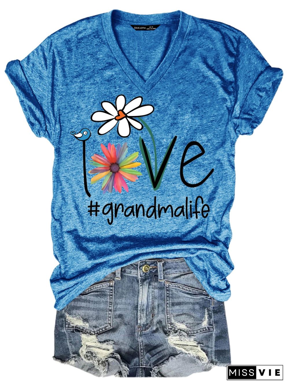 Grandma life Women's Short Sleeve T-Shirt