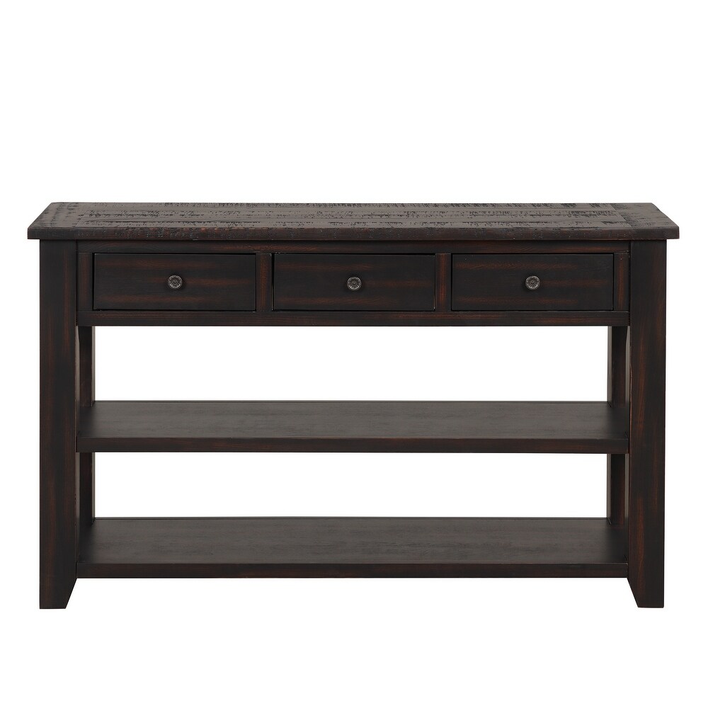 Console Table with 3 Drawers