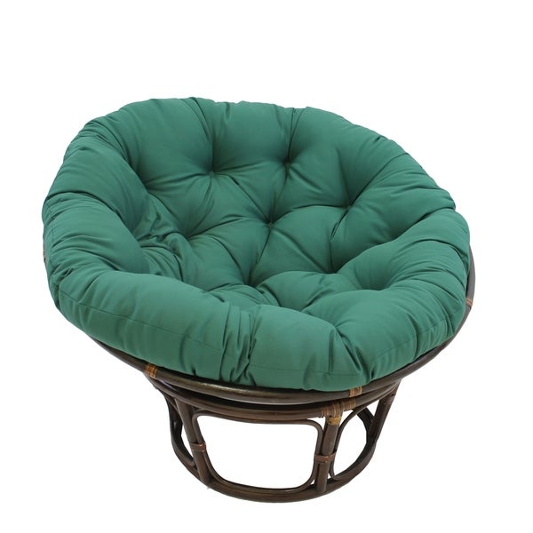 44-inch Solid Twill Papasan Cushion (Cushion Only)