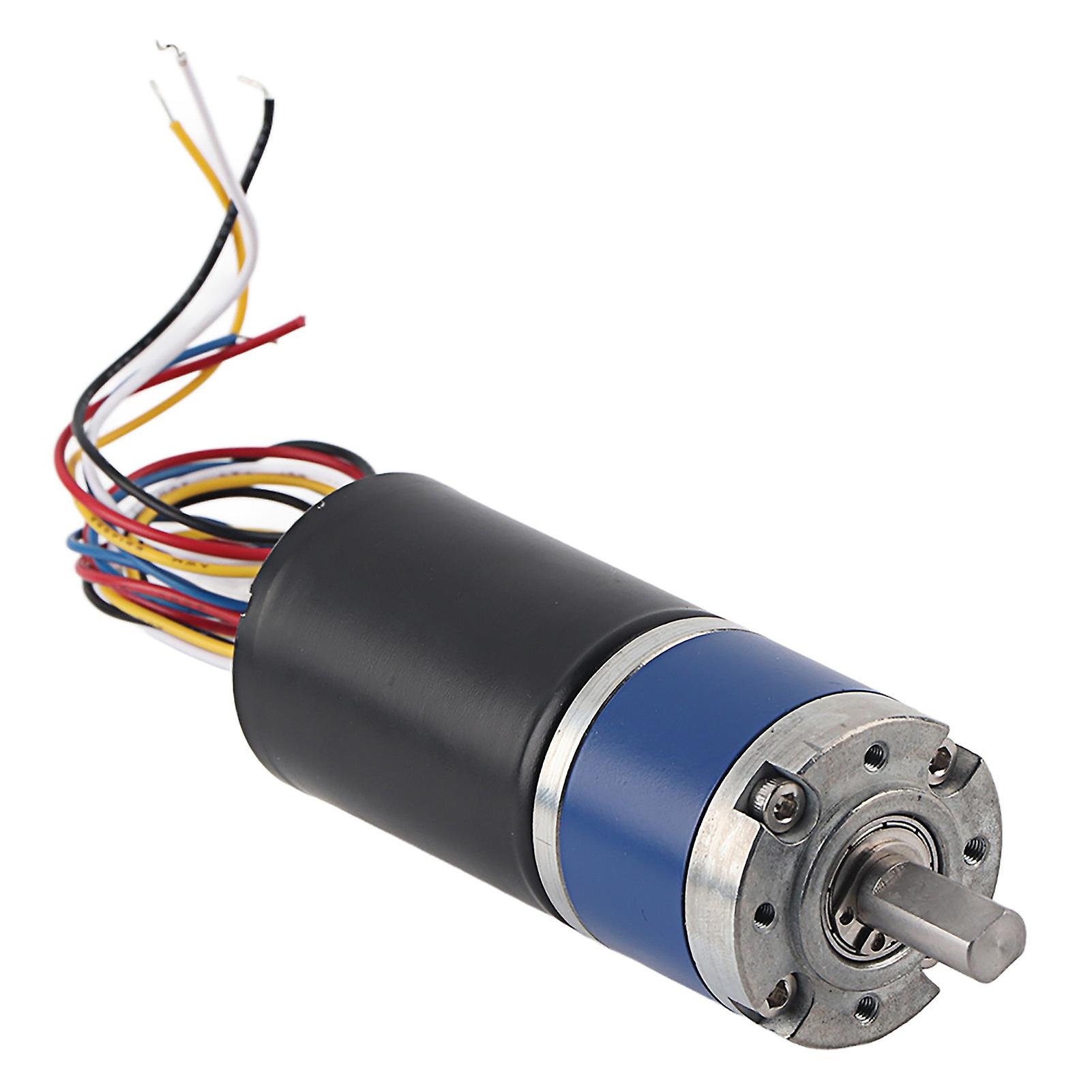 Brushless Dc Motor Mechanical Parts Metal Gear 36mm High Torsion Low Noise Wear Resistant 12v(430rpm )