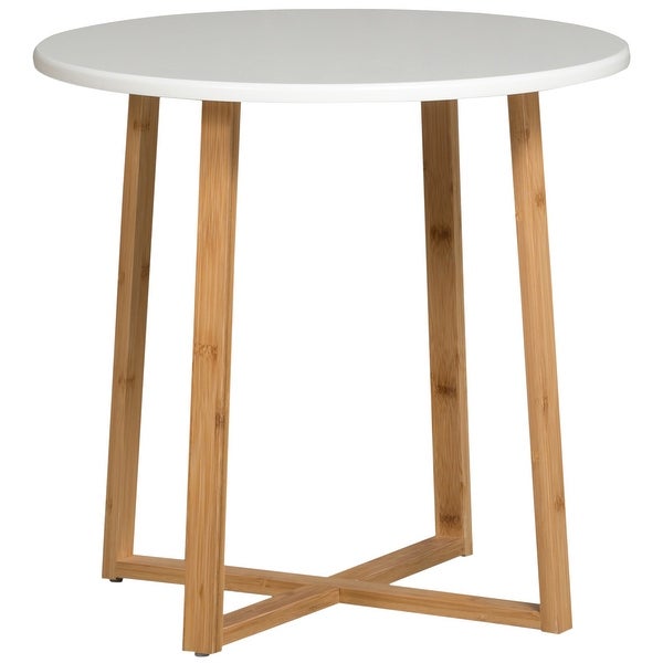 Solid Bamboo Frame Side Table