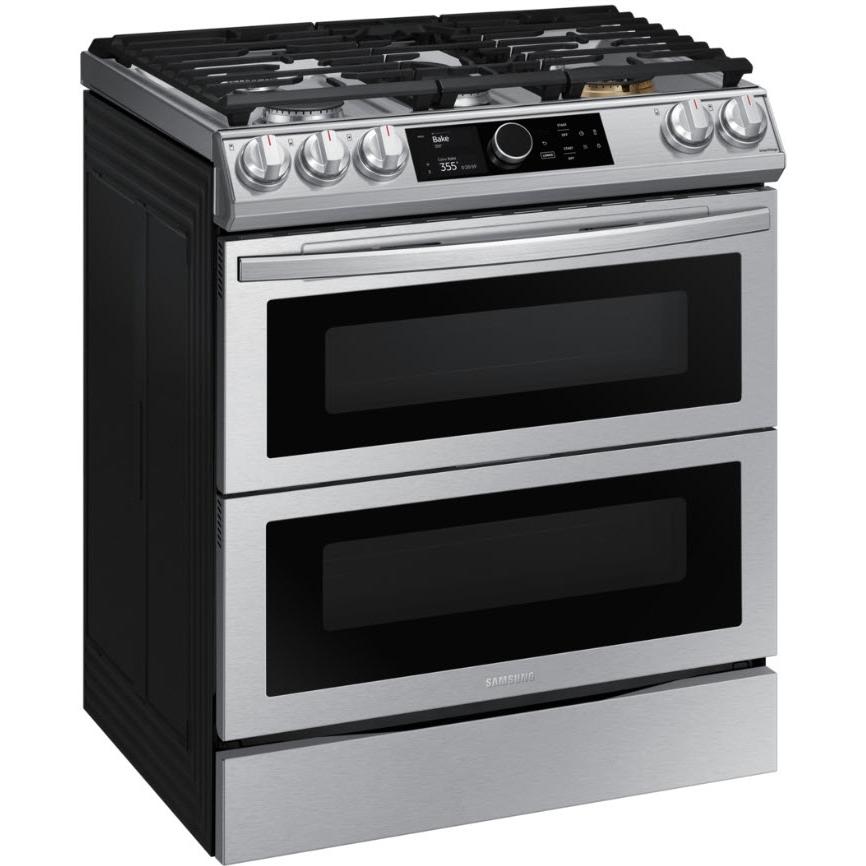  30-inch Slide-In Dual Fuel Range with Wi-Fi Connectivity NY63T8751SS/AA