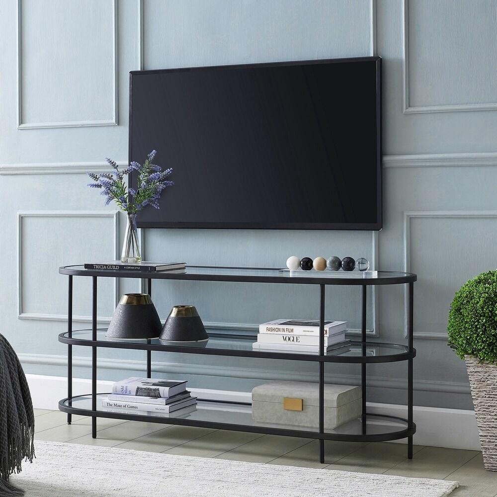 Leif Oval TV Stand for TVs up to 60\