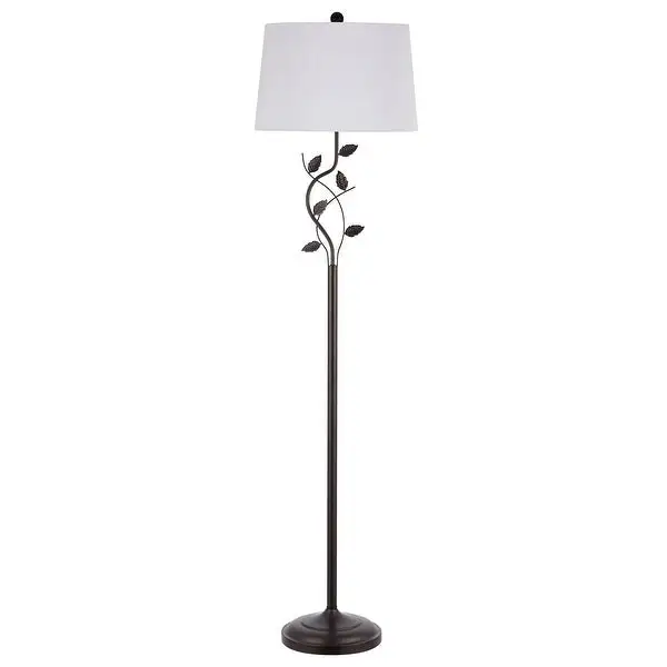 SAFAVIEH Lighting 61.5-inch Rudy Iron Floor Lamp - 16