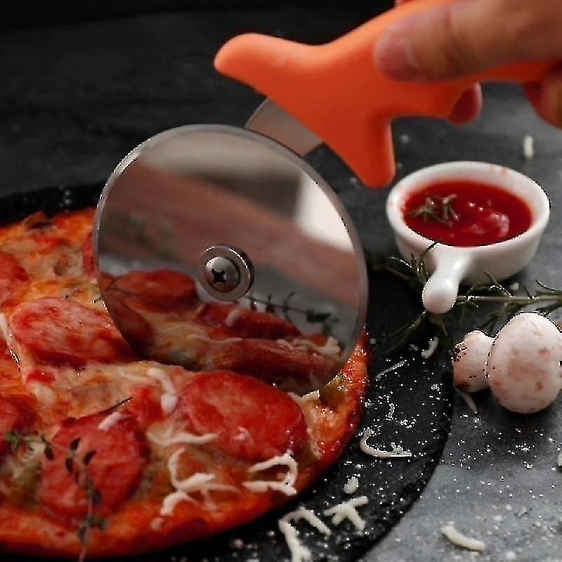 Stainless Steel Pizza Single Wheel Cut Tools Diameter 6.8cm Household Pizza Knife Cake Tools Wheel Use For Waffle Cookies