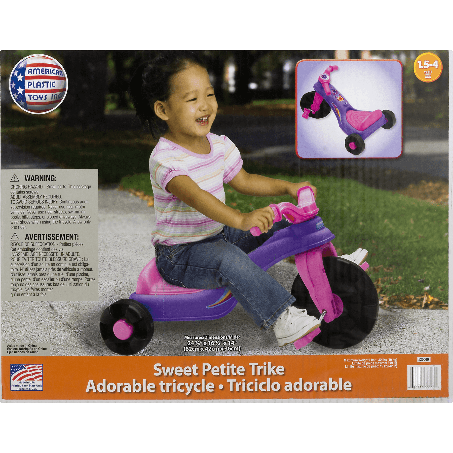 American Plastic Toys Sweet Petitie Trike