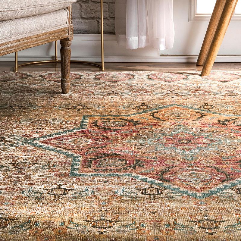 nuLOOM Traditional Doreen Medallion Area Rug