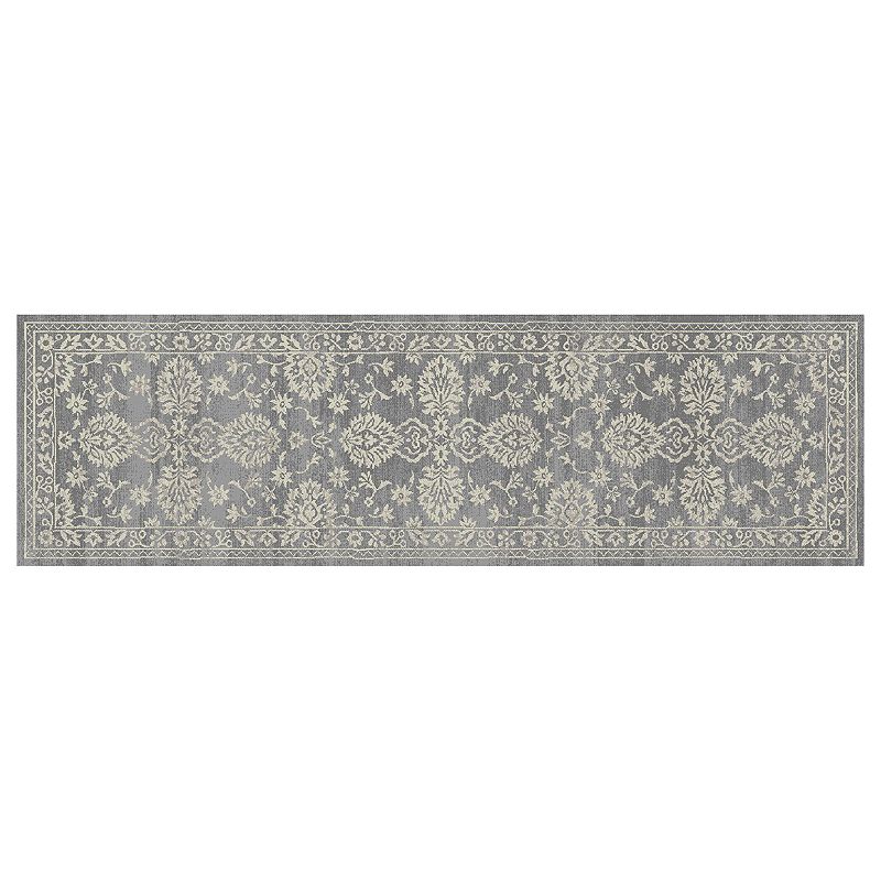 Concord Global Thema Anatolia Framed Floral Rug