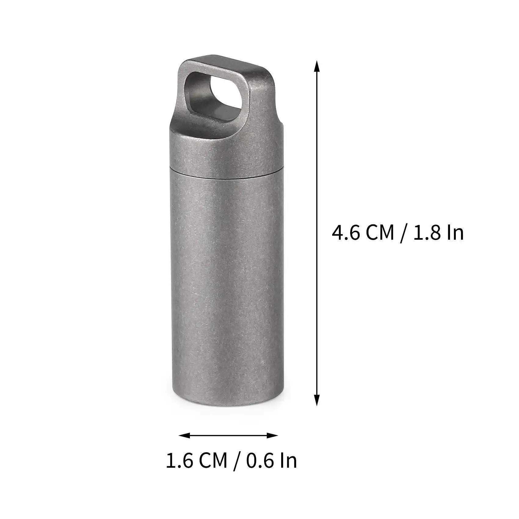 Outdoor camping and hiking portable new titanium alloy water cup anti collision and insulation