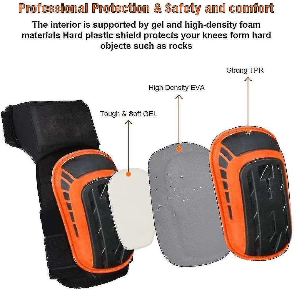 Professional Knee Pads， Knee Pads For Work With High-performance Gel Pads